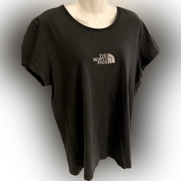 The North Face Tops - The North Face Women's Relaxed Fit charcoal black cotton T-Shirt Top Women’s XL